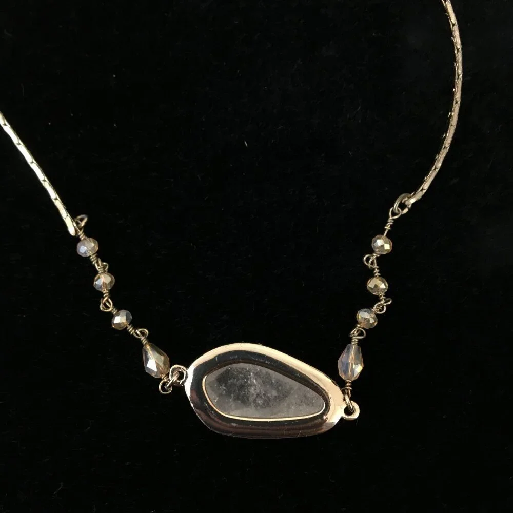 Kendra Scott Adjustable Bracelet With Smoky Chrystal Center Accent Stones - Picture 5 of 5